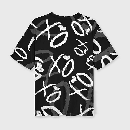 Женская футболка оверсайз The Weeknd - XO / 3D-принт – фото 2