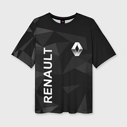 Женская футболка оверсайз Renault, Рено