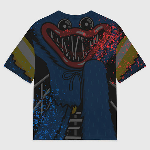 Женская футболка оверсайз Хагги Wuggy / 3D-принт – фото 2