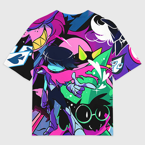 Женская футболка оверсайз Deltarune Дельта Руна / 3D-принт – фото 2