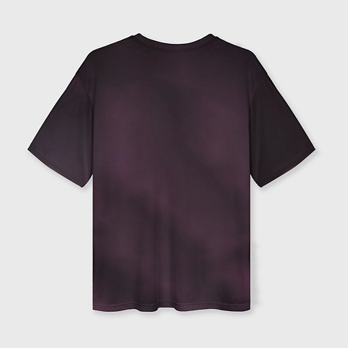 Женская футболка оверсайз Лунатик-сектант / 3D-принт – фото 2