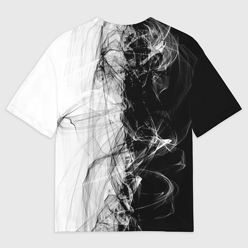 Женская футболка оверсайз Злой панда DR / 3D-принт – фото 2