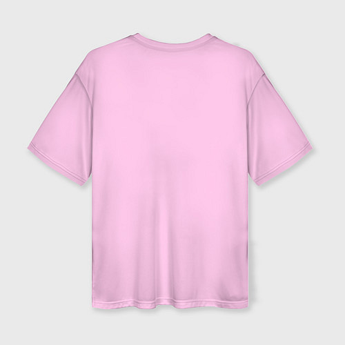 Женская футболка оверсайз Мерцающий символ Мудрости / 3D-принт – фото 2