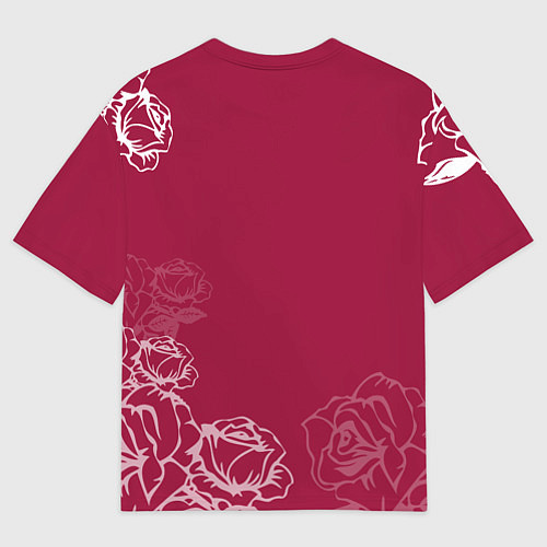 Женская футболка оверсайз Её величество Прекрасная Виктория / 3D-принт – фото 2