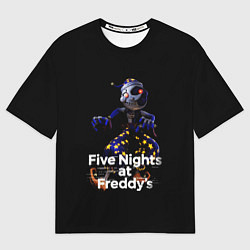 Футболка оверсайз женская Five Nights at Freddys: Security Breach воспитател, цвет: 3D-принт