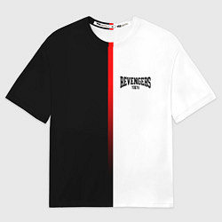 Футболка оверсайз женская TOKYO REVENGERS RED LINE, цвет: 3D-принт
