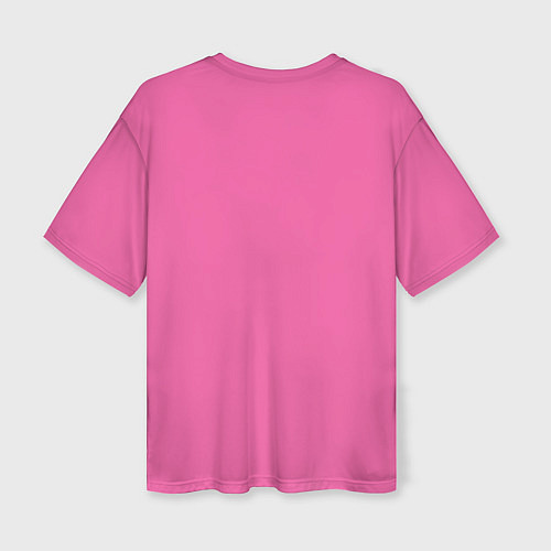 Женская футболка оверсайз BLACKPINK СЕРДЦЕ / 3D-принт – фото 2