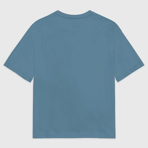 Женская футболка оверсайз Лягуха-путешественица / 3D-принт – фото 2