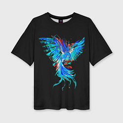 Футболка оверсайз женская Феникс Phoenix, цвет: 3D-принт