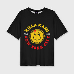 Женская футболка оверсайз ZillaKami x SosMula City Morgue New York City