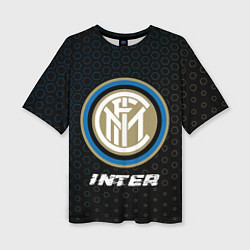 Женская футболка оверсайз INTER Inter - Графика