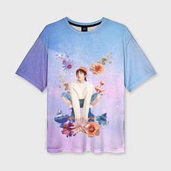 Женская футболка оверсайз Хуа Ченьюй марсианские цветы HCY