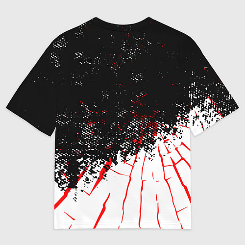 Женская футболка оверсайз A way out / 3D-принт – фото 2