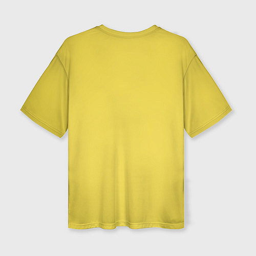Женская футболка оверсайз Cuphead and Mugman Чашечки / 3D-принт – фото 2