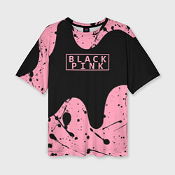 Женская футболка оверсайз Blackpink