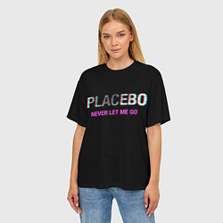 Футболка оверсайз женская Placebo Never Let Me Go, цвет: 3D-принт — фото 2