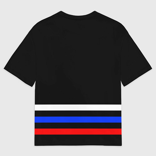 Женская футболка оверсайз ВЕЛИКАЯ ОТЕЧЕСТВЕННАЯ 3 ЛИНИИ / 3D-принт – фото 2