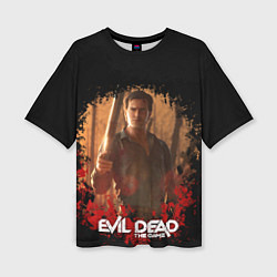 Женская футболка оверсайз Evil Dead The Game Ash