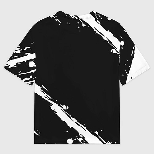 Женская футболка оверсайз Ghostemane trash / 3D-принт – фото 2