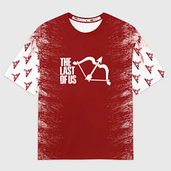 Футболка оверсайз женская The last of us : паттерн цикад, цвет: 3D-принт