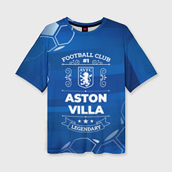 Женская футболка оверсайз Aston Villa FC 1
