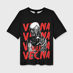 Женская футболка оверсайз VILE VECNA