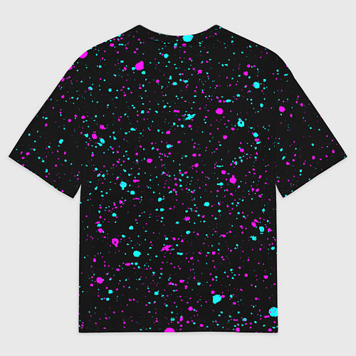 Женская футболка оверсайз Марина Россия / 3D-принт – фото 2