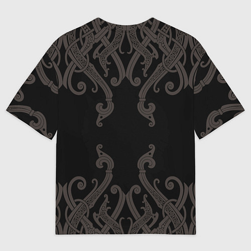 Женская футболка оверсайз Мои Боги меня рабом не назначали / 3D-принт – фото 2