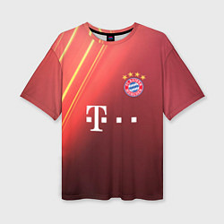 Женская футболка оверсайз Bayern munchen T