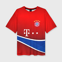 Женская футболка оверсайз Bayern munchen sport