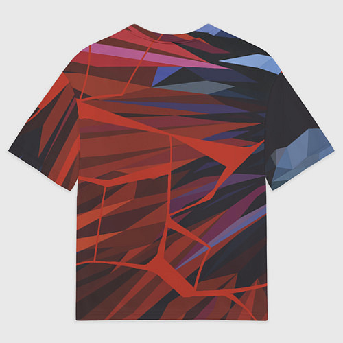 Женская футболка оверсайз Рей Аянами из Евангелион / 3D-принт – фото 2