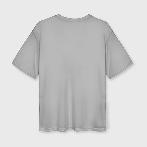 Женская футболка оверсайз Нилетто - Криолит / 3D-принт – фото 2