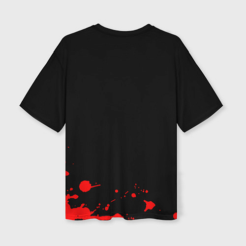 Женская футболка оверсайз Конвейер снов - Stigmata / 3D-принт – фото 2