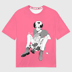 Футболка оверсайз женская Сатио и Джо Megalo Box, цвет: 3D-принт