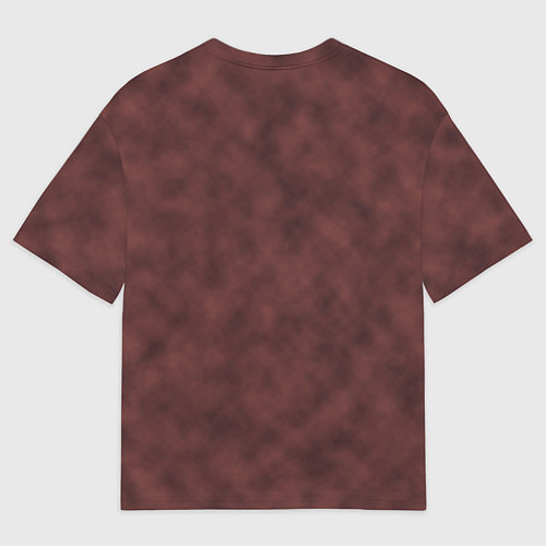 Женская футболка оверсайз Привет сосед: Сосед с лопатой / 3D-принт – фото 2