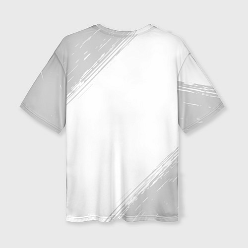 Женская футболка оверсайз Люба - Ограниченная Серия / 3D-принт – фото 2