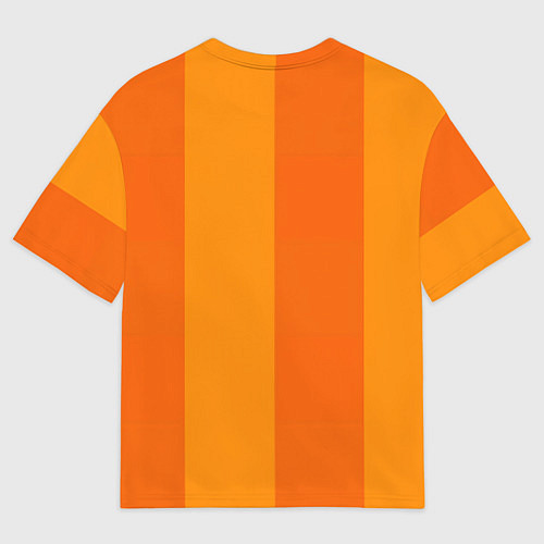 Женская футболка оверсайз Ламборгини полосы / 3D-принт – фото 2