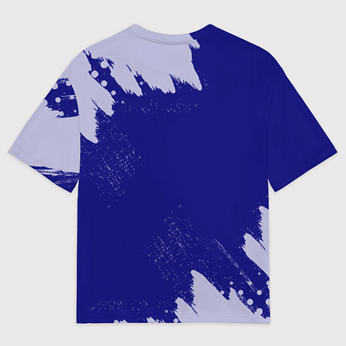 Женская футболка оверсайз Алина панда с сердечком / 3D-принт – фото 2