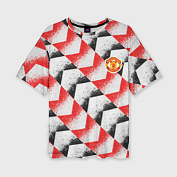 Женская футболка оверсайз Manchester United - Pre Match Top 202223