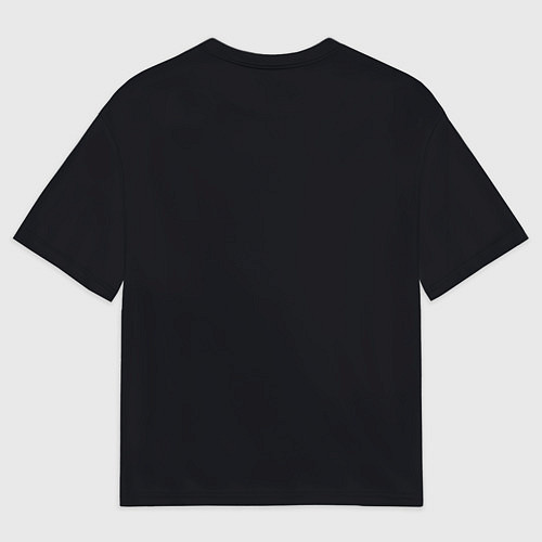 Женская футболка оверсайз Evangelion grunge / 3D-принт – фото 2