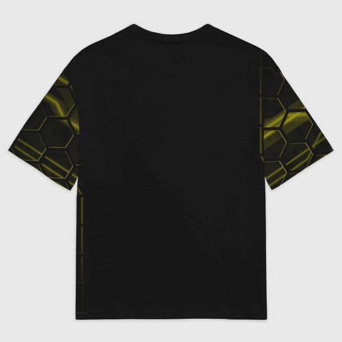 Женская футболка оверсайз Киберпанк - Команда Дэвида / 3D-принт – фото 2