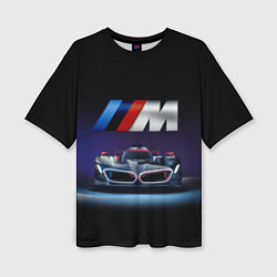 Женская футболка оверсайз BMW M Performance Motorsport