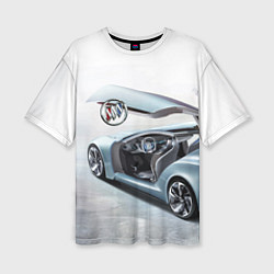 Женская футболка оверсайз Buick Riviera Concept