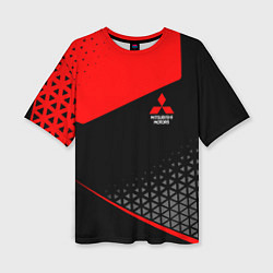 Футболка оверсайз женская Mitsubishi - Sportwear, цвет: 3D-принт