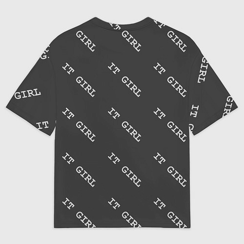 Женская футболка оверсайз Программисты - IT GIRL / 3D-принт – фото 2
