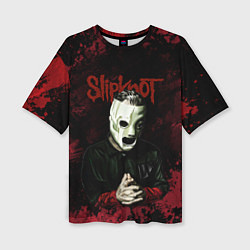 Футболка оверсайз женская Slipknot dark art, цвет: 3D-принт