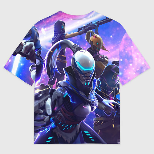 Женская футболка оверсайз Free Fire - Сайфай / 3D-принт – фото 2