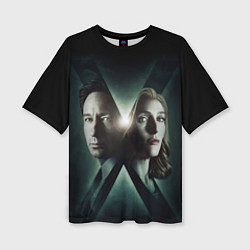 Женская футболка оверсайз X - Files