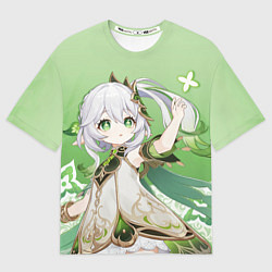 Футболка оверсайз женская Nahida Genshin Impact, цвет: 3D-принт