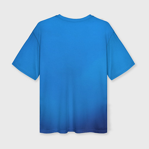 Женская футболка оверсайз Вещь и Уэнсдэй / 3D-принт – фото 2